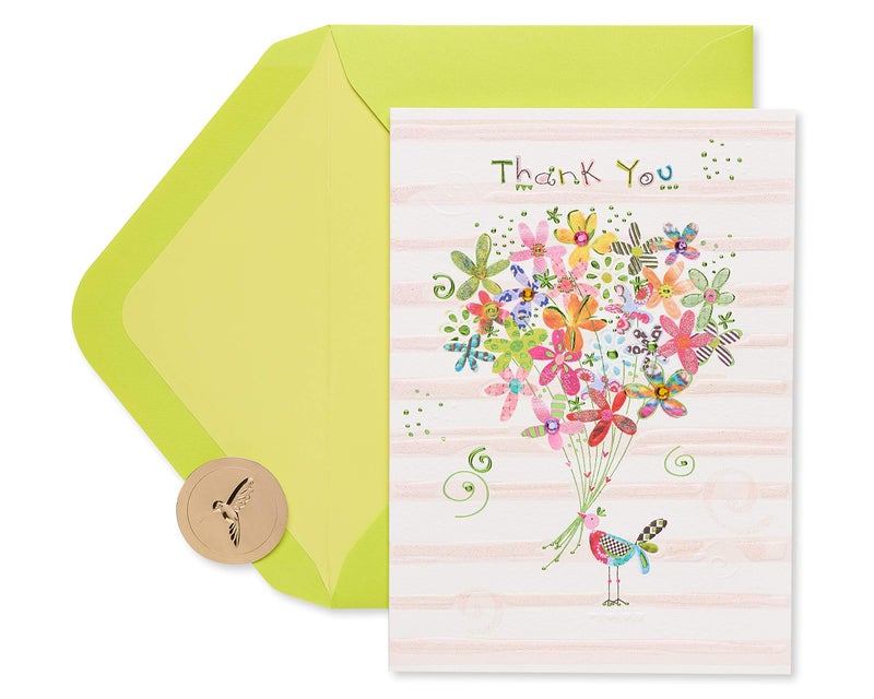Papyrus Thank You Card - Designed by House of Turnowsky (Bunches and Bunches) - Image 1